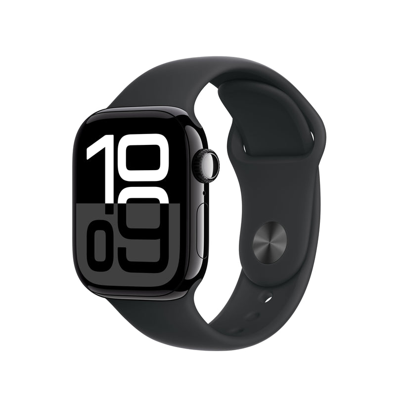Apple Watch Series 10 (GPS) Caja de aluminio en negro azabache