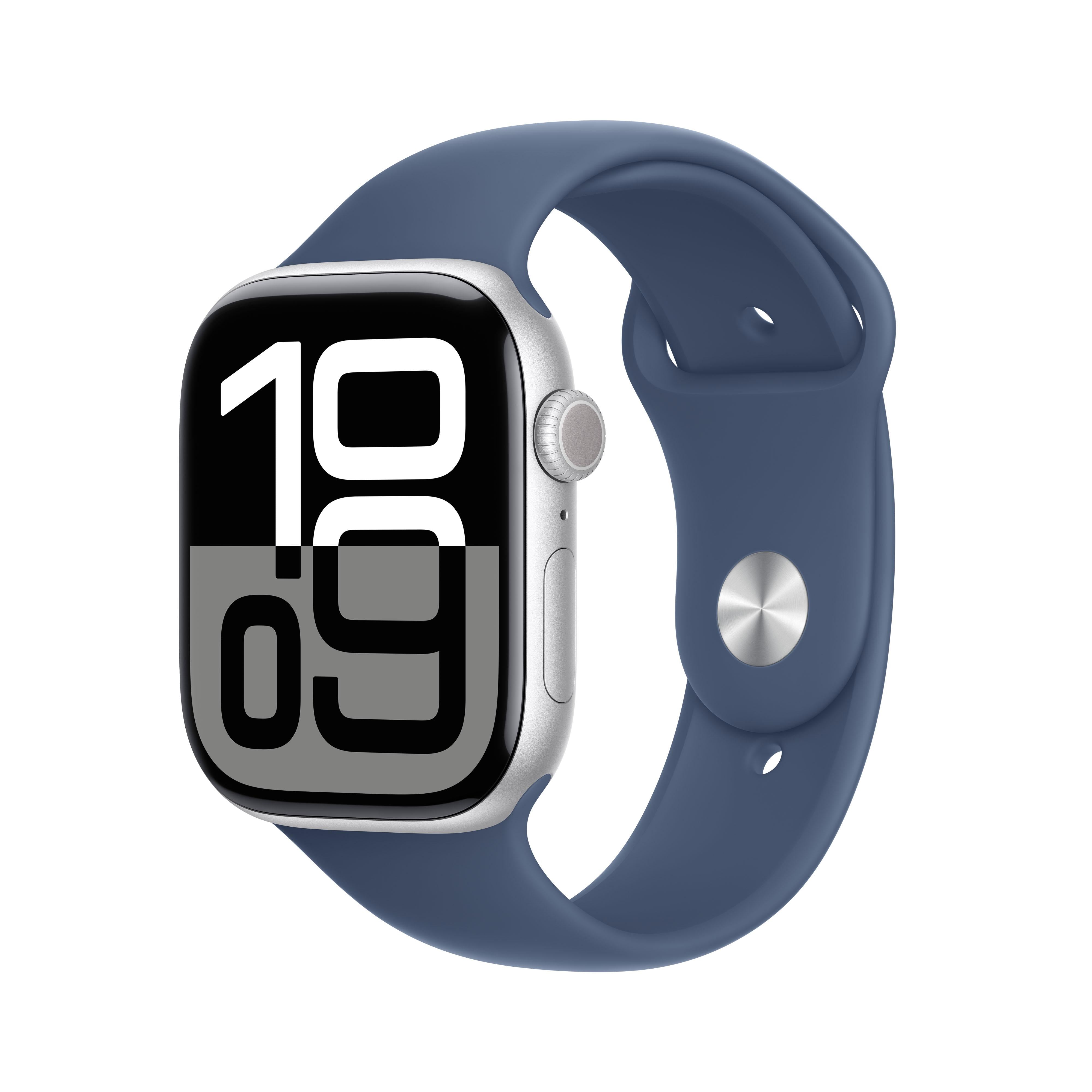 Apple Watch Series 10 (GPS Cellular) Caja de aluminio en plata
