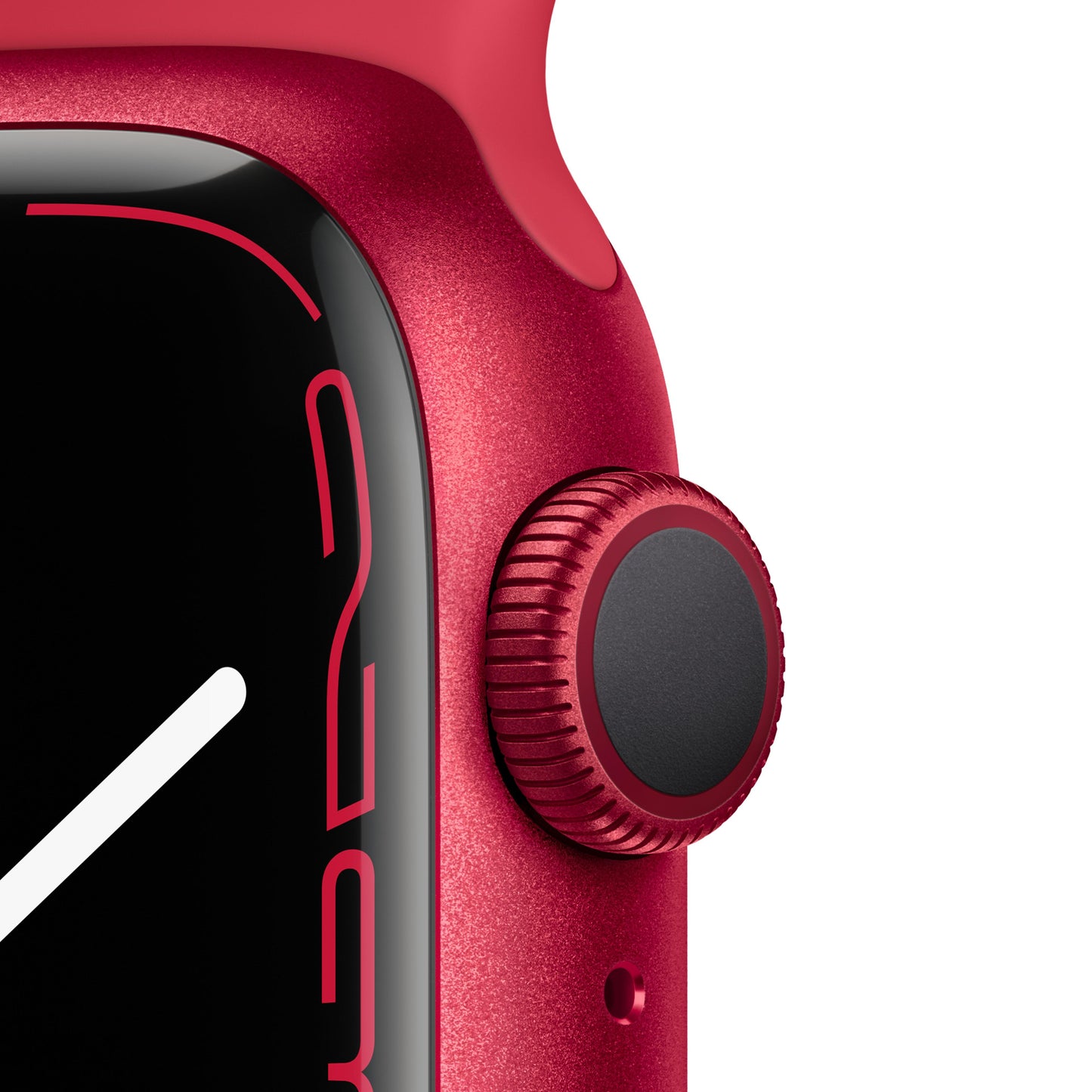 Apple Watch Series 7 (GPS) - Caja de aluminio (PRODUCT)RED de 41 mm - Correa deportiva (PRODUCT)RED - Talla única