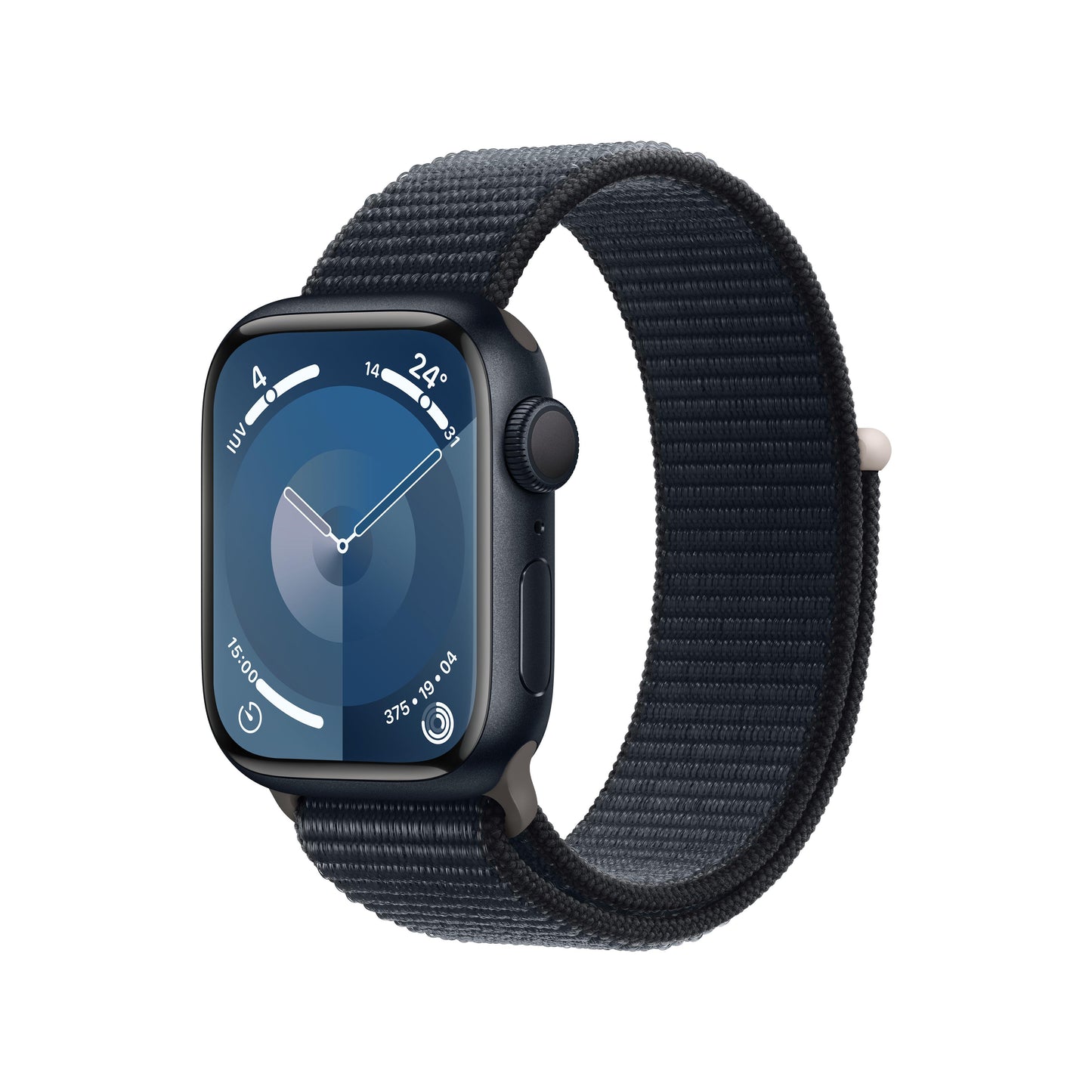 Apple Watch Series 9 (GPS) - Caja de aluminio en color medianoche de 41 mm - Correa Loop deportiva color medianoche
