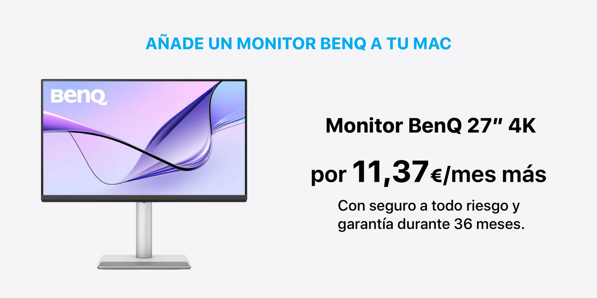 Monitor BenQ MA270U de 27 pulgadas 4K con USB-C para Mac