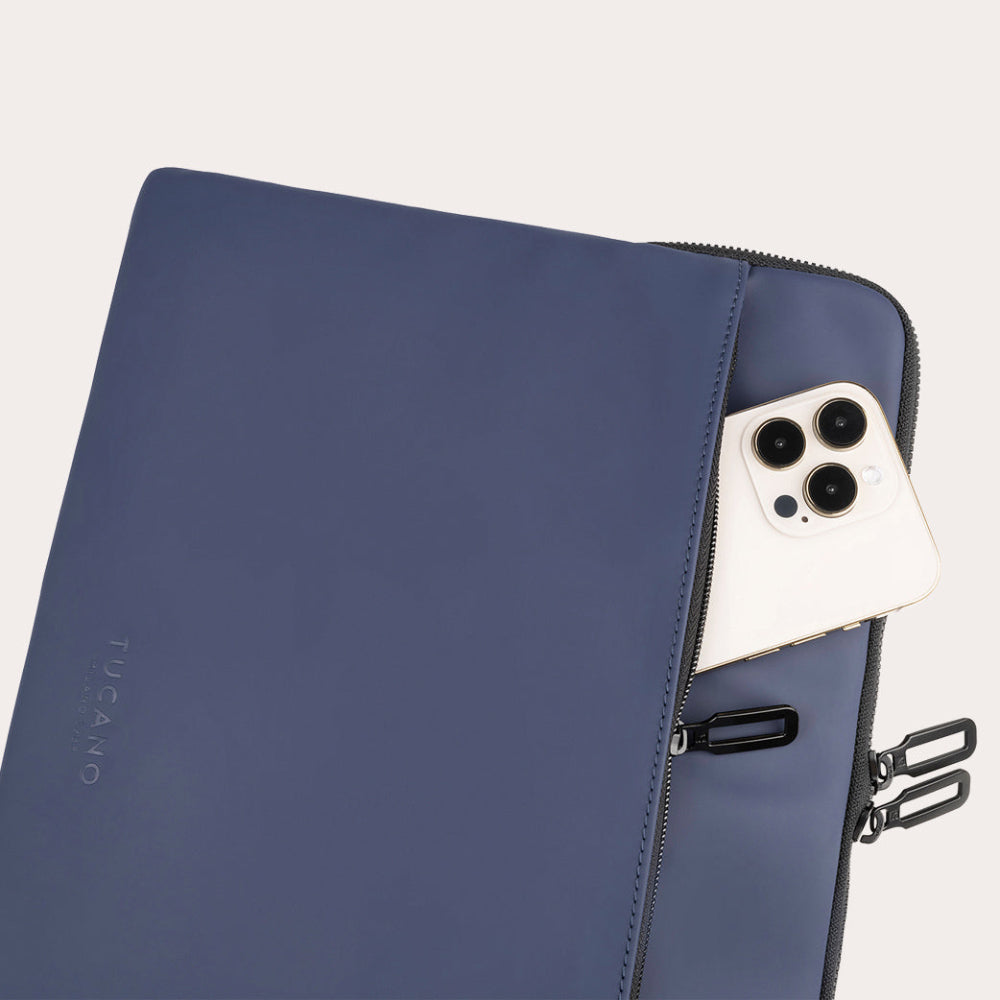 Funda Sleeve Gommo MacBook Air/ Pro 13/14" Azul | Tucano