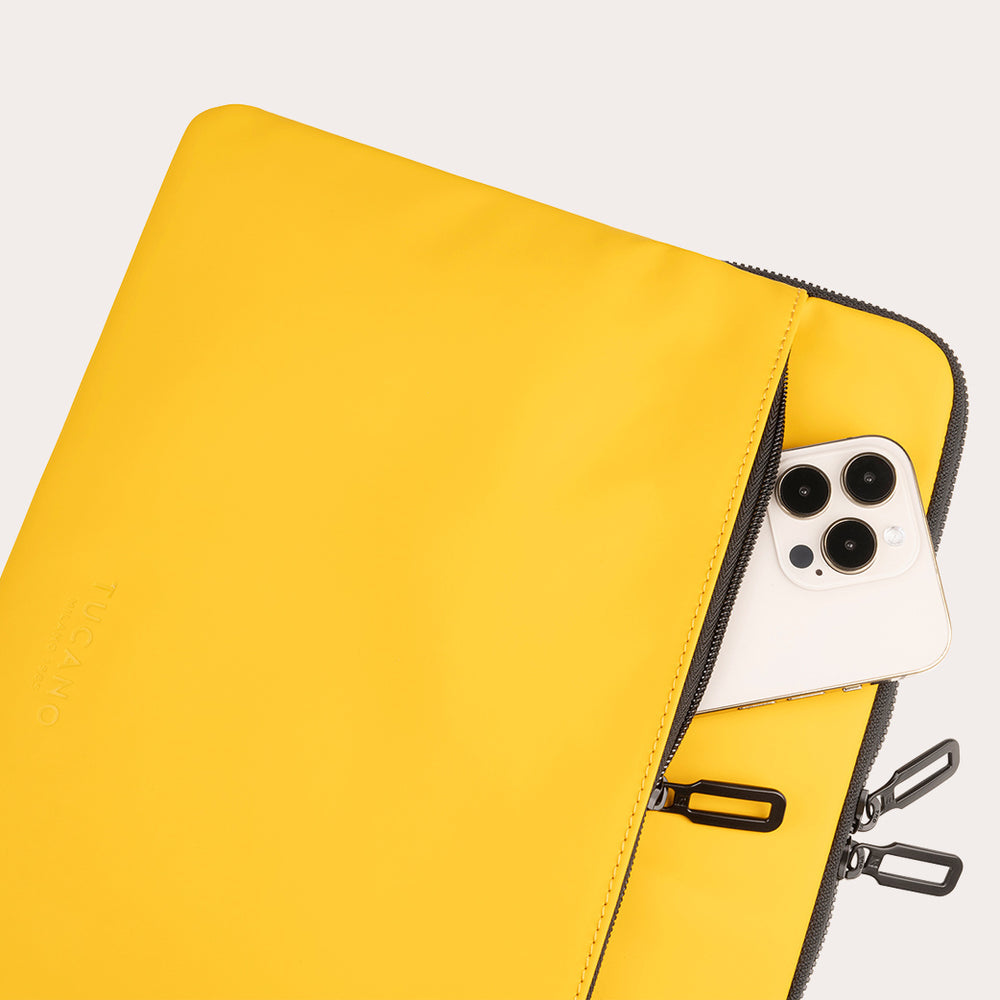 Funda Sleeve Gommo MacBook Air/ Pro 13/14" Amarillo | Tucano