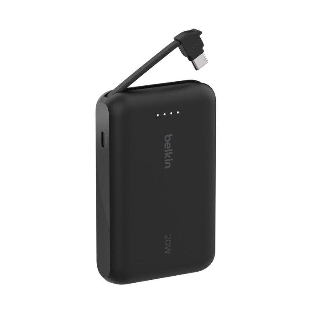 Batería externa 10K BoostCharge cable integrado USB-C de 20w | Belkin