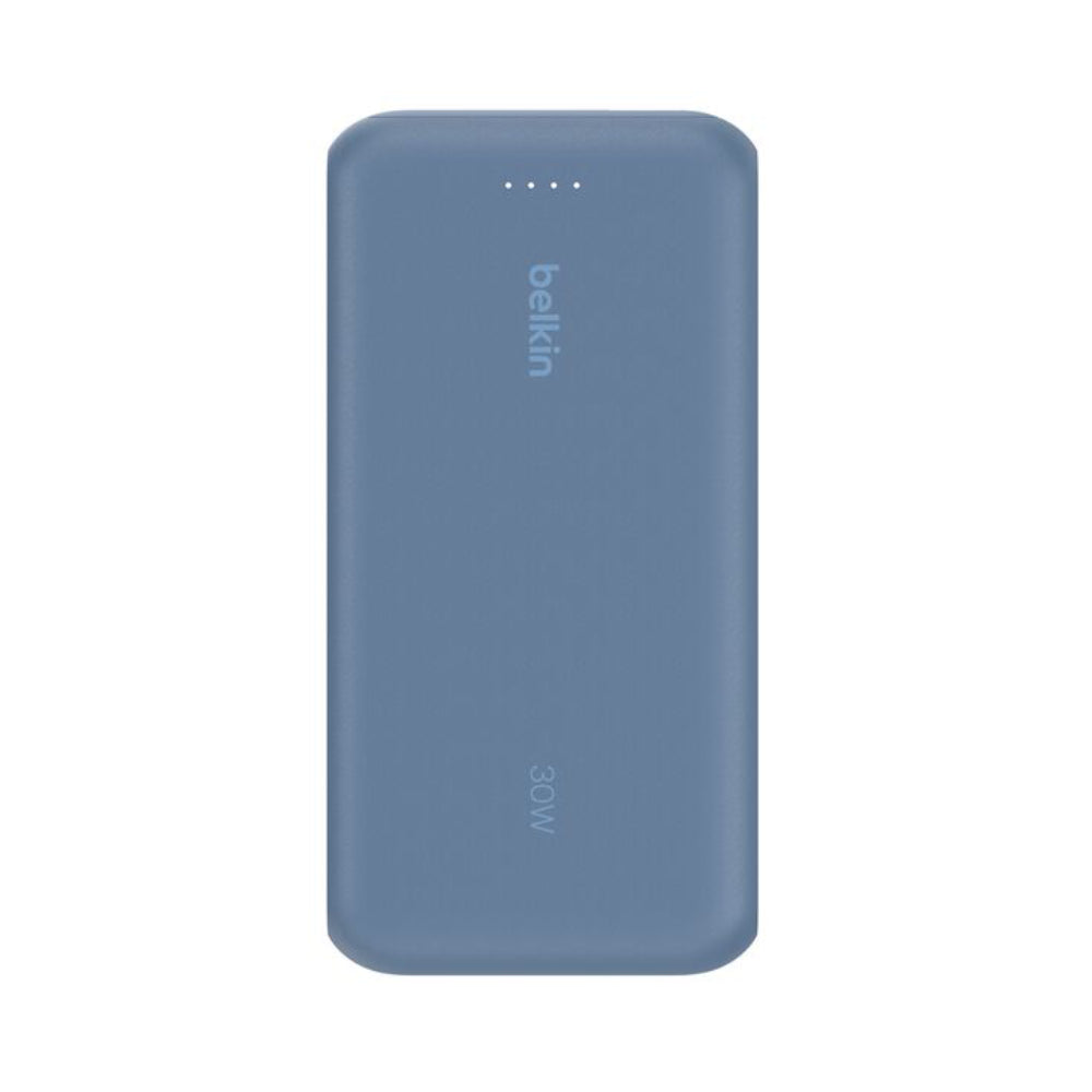 Batería externa 20K BoostCharge cable integrado USB-C de 30w Azul | Belkin