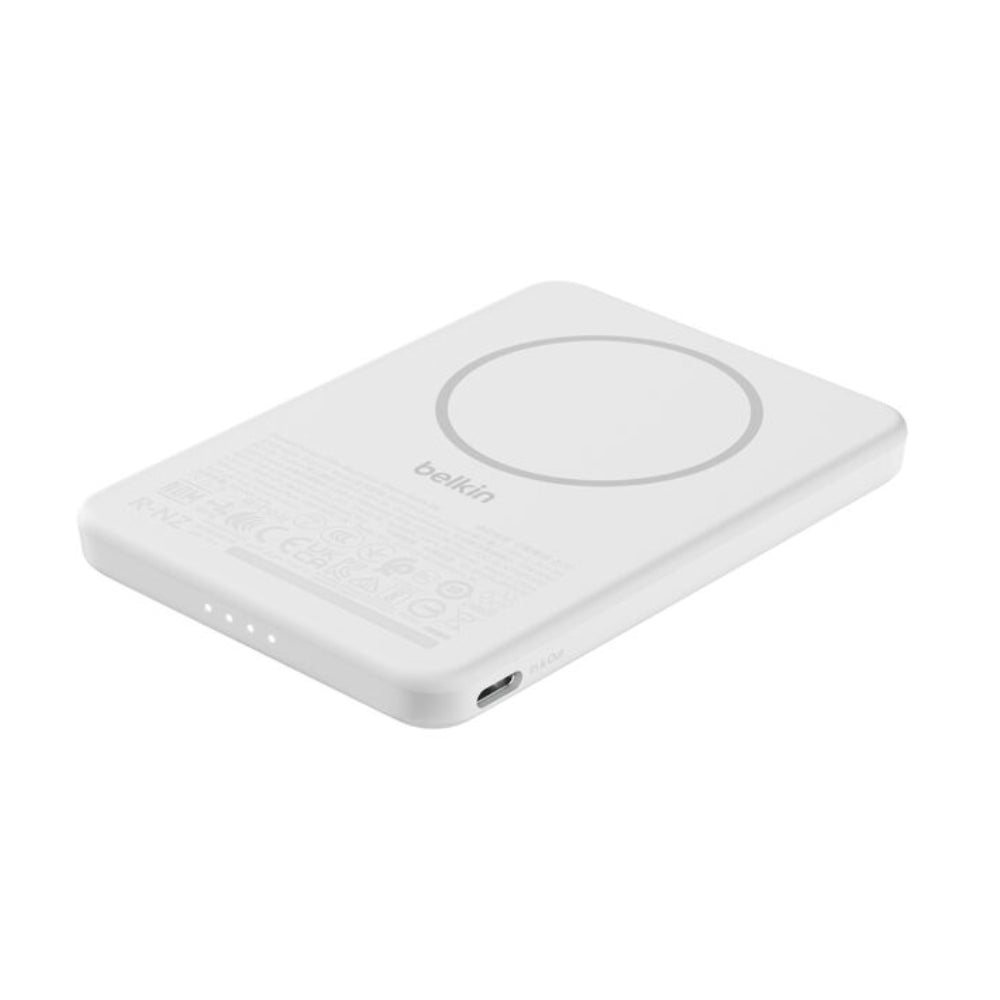 Batería externa magnética 5000 mAh BoostCharge Blanco | Belkin