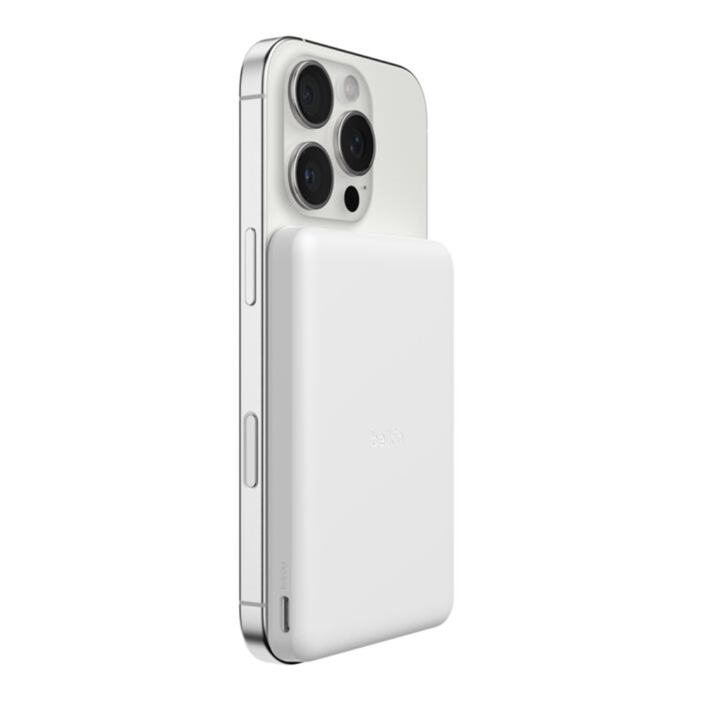 Batería externa magnética 5000 mAh BoostCharge Blanco | Belkin