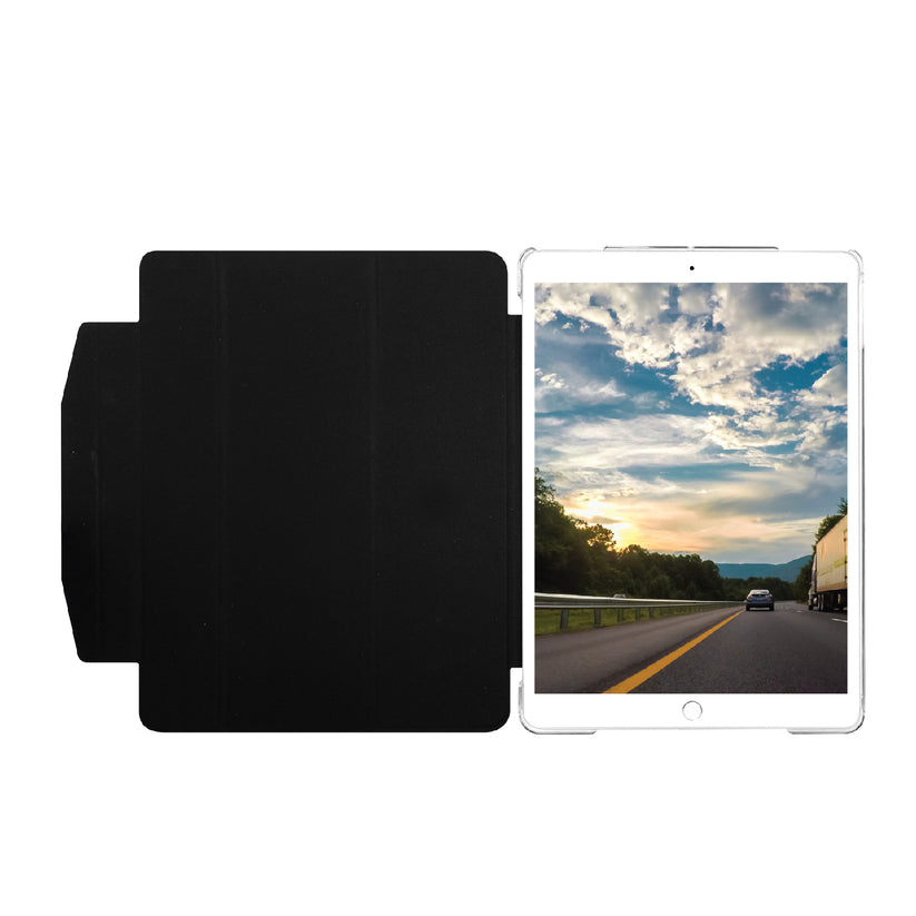 Funda-libro con soporte para iPad 10,2" 9ª Gen de Macally Negro - Rossellimac