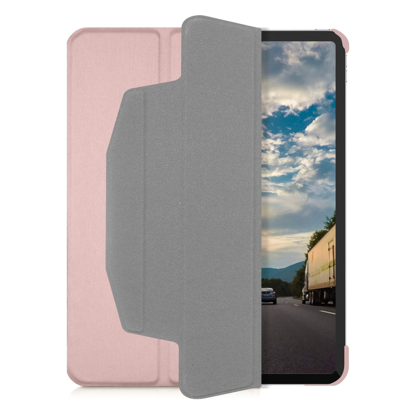 Funda-libro con soporte para iPad Pro 12,9" 2021.  Rosa - Rossellimac