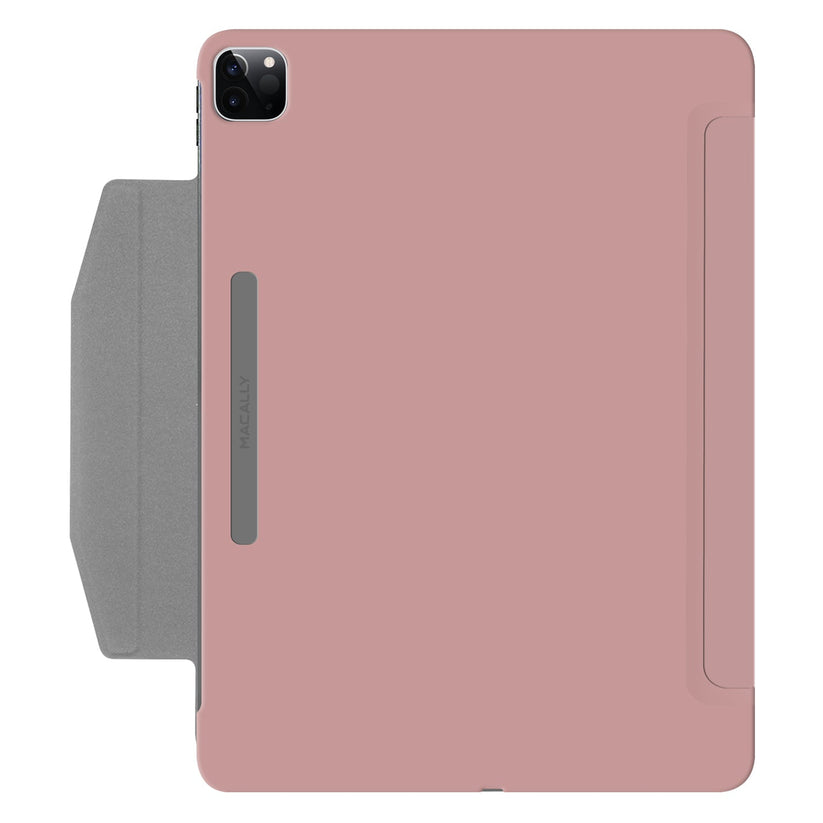 Funda-libro con soporte para iPad Pro 12,9" 2021.  Rosa - Rossellimac