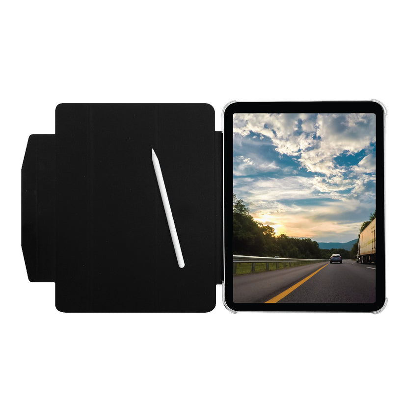 Funda-libro con soporte para iPad Pro 12,9" 2022 Negro - Rossellimac