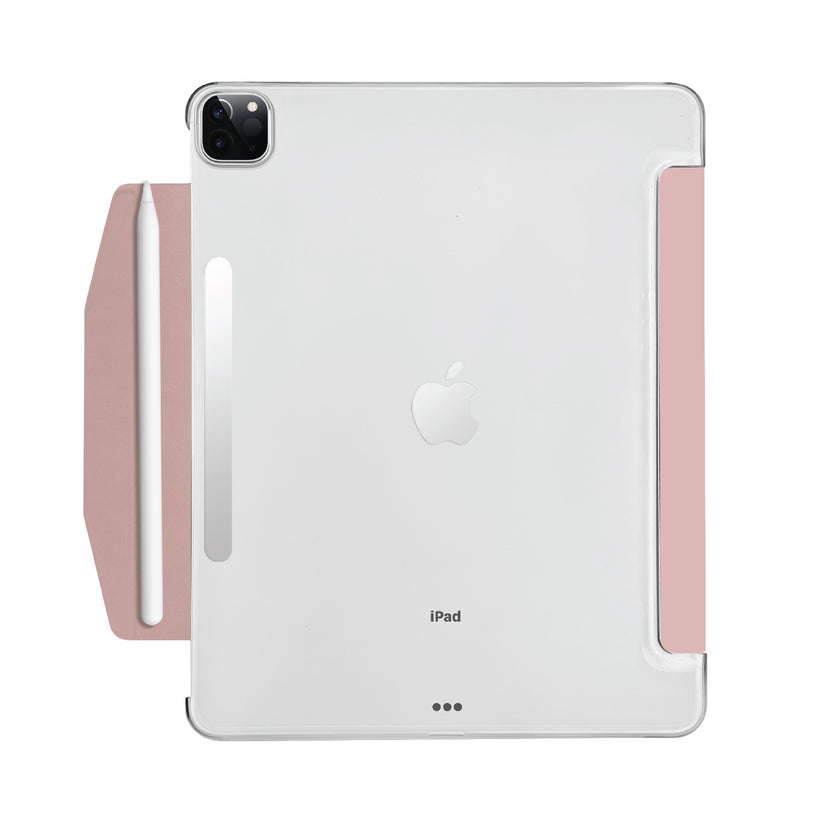 Funda-libro con soporte para iPad Pro 12,9" 2022 Rosa - Rossellimac