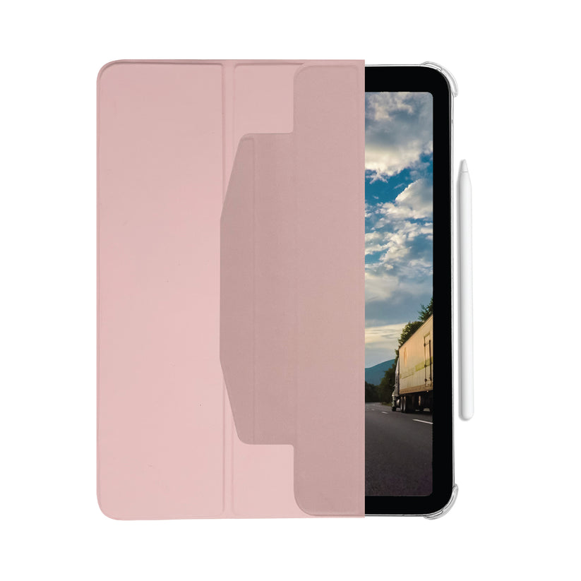 Funda-libro con soporte para iPad Pro 12,9" 2022 Rosa - Rossellimac