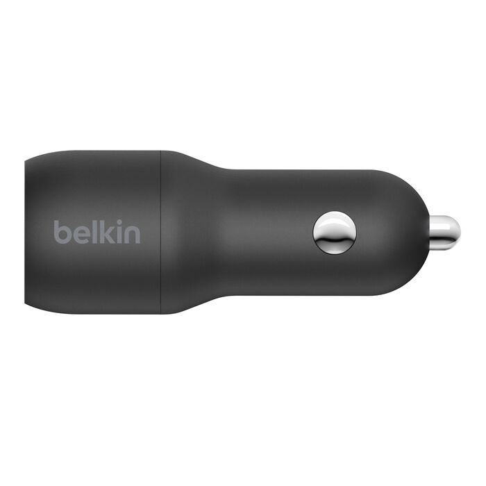 Cargador coche doble USB-A + Cable Lightning BoostCharge | Belkin