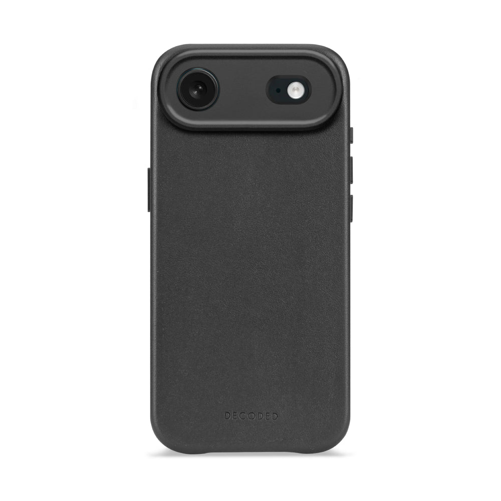 Funda Piel Negra iPhone Air | Decoded