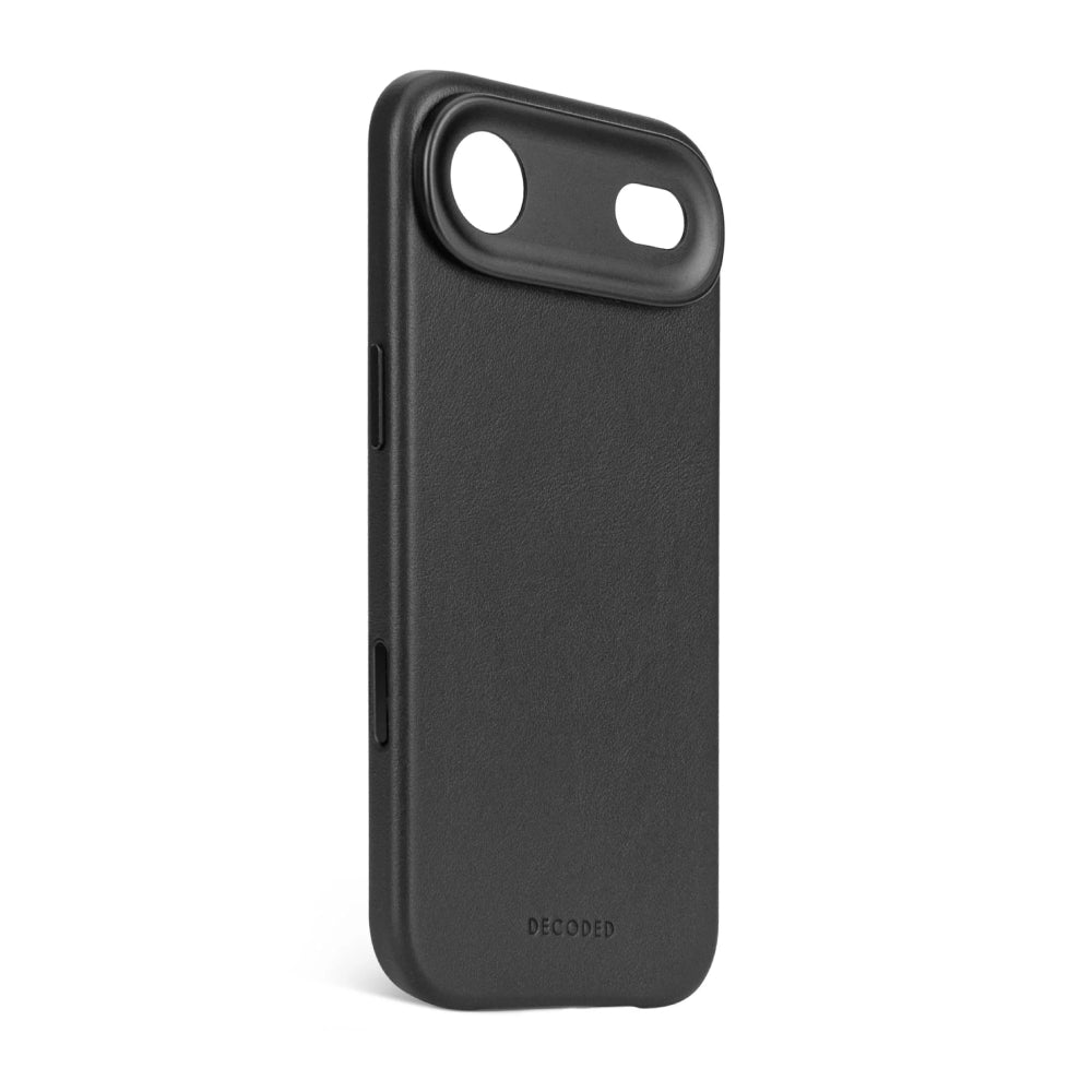 Funda Piel Negra iPhone Air | Decoded
