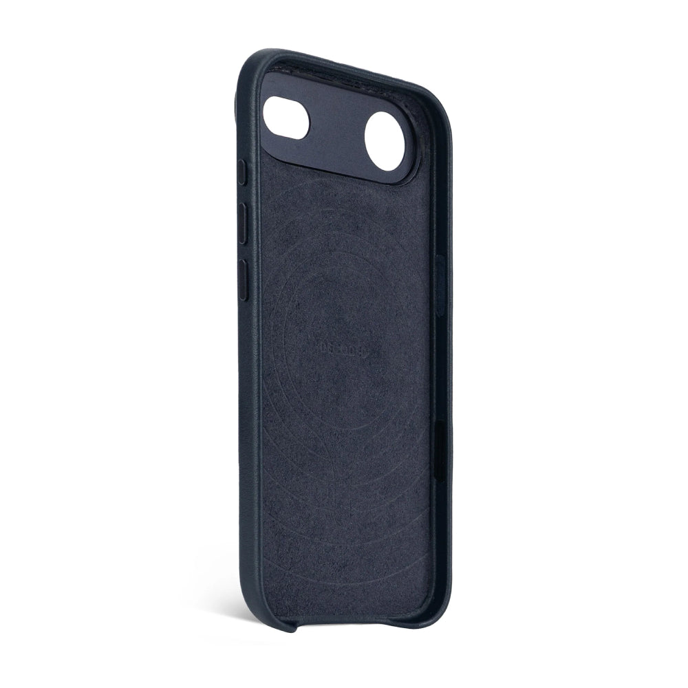 Funda Piel Azul iPhone Air | Decoded