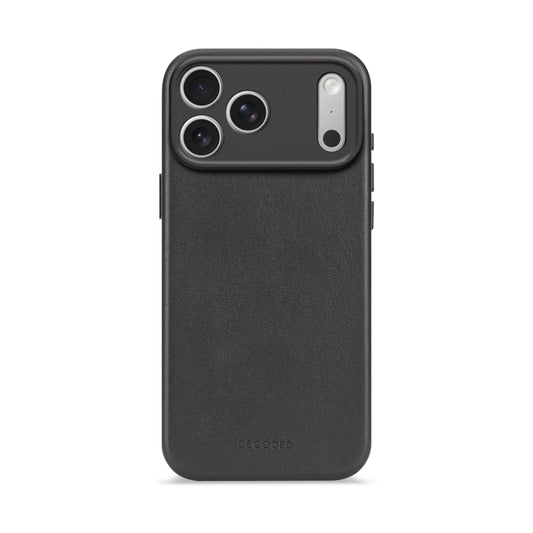 Funda Piel Negra iPhone 17 Pro | Decoded
