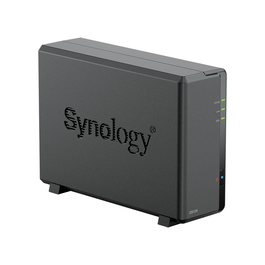 Servidor NAS DiskStation DS124 16GB RAM 1 bahía 3.5"/2.5" | Synology