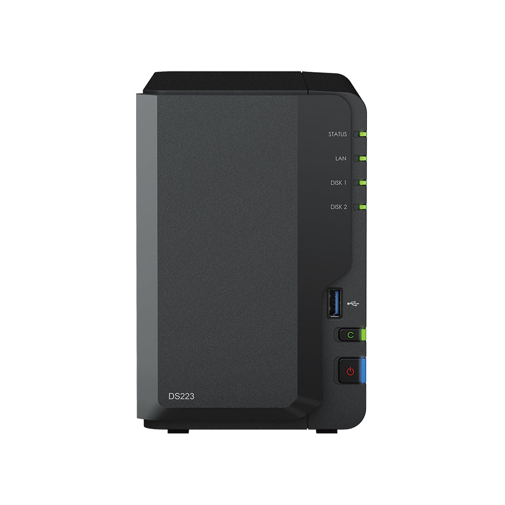 Servidor NAS DiskStation DS223 2GB RAM 2 bahías 3.5"/2.5" | Synology