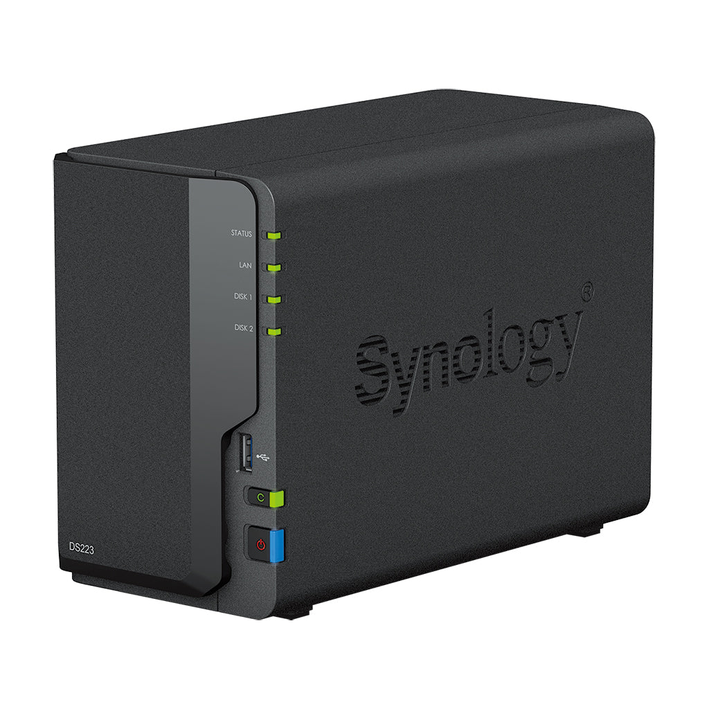 Servidor NAS DiskStation DS223 2GB RAM 2 bahías 3.5"/2.5" | Synology