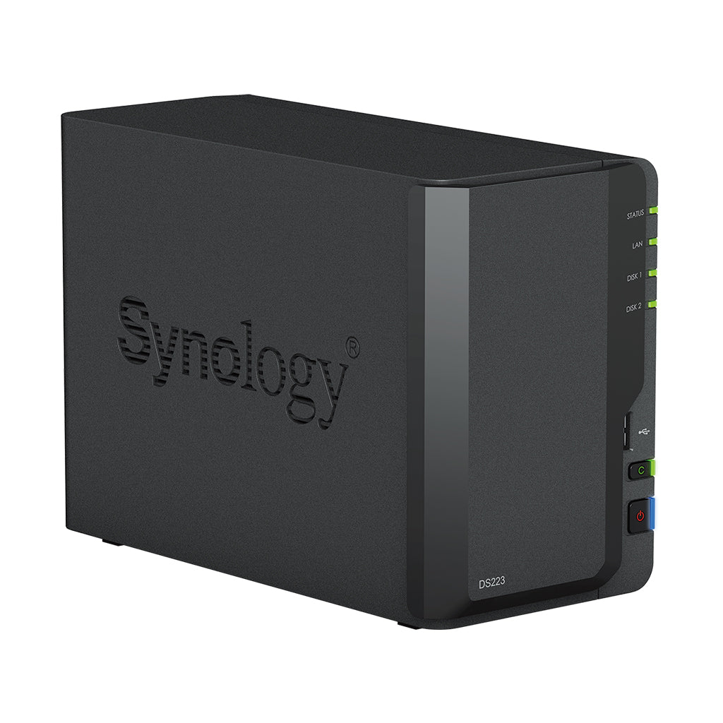 Servidor NAS DiskStation DS223 2GB RAM 2 bahías 3.5"/2.5" | Synology