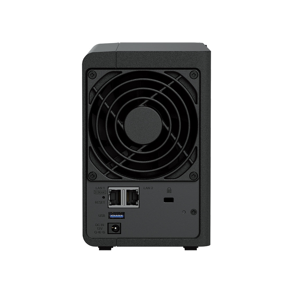 Servidor NAS DiskStation DS225+ 2GB RAM 2 bahías 3.5"/2.5" | Synology