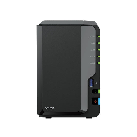 Servidor NAS DiskStation DS225+ 2GB RAM 2 bahías 3.5"/2.5" | Synology