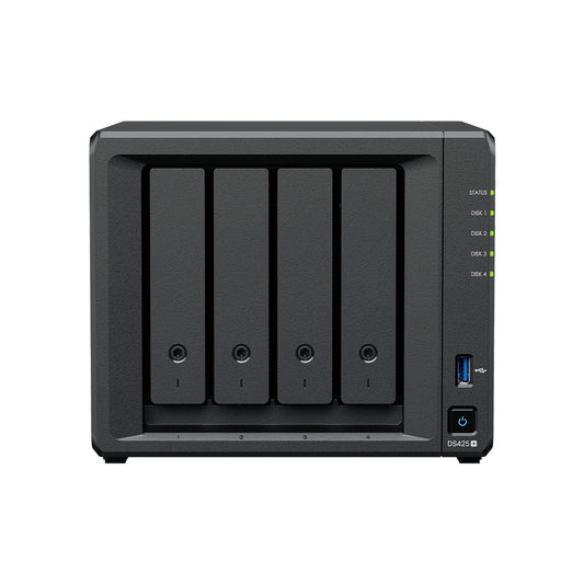 Servidor NAS DiskStation DS425+ 2GB RAM 4 bahías 3.5"/2.5" | Synology