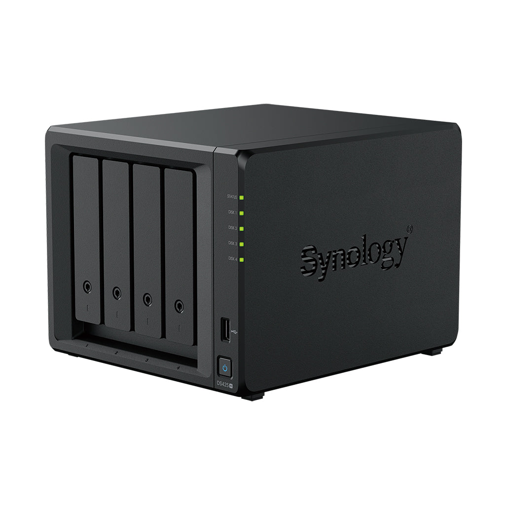Servidor NAS DiskStation DS425+ 2GB RAM 4 bahías 3.5"/2.5" | Synology