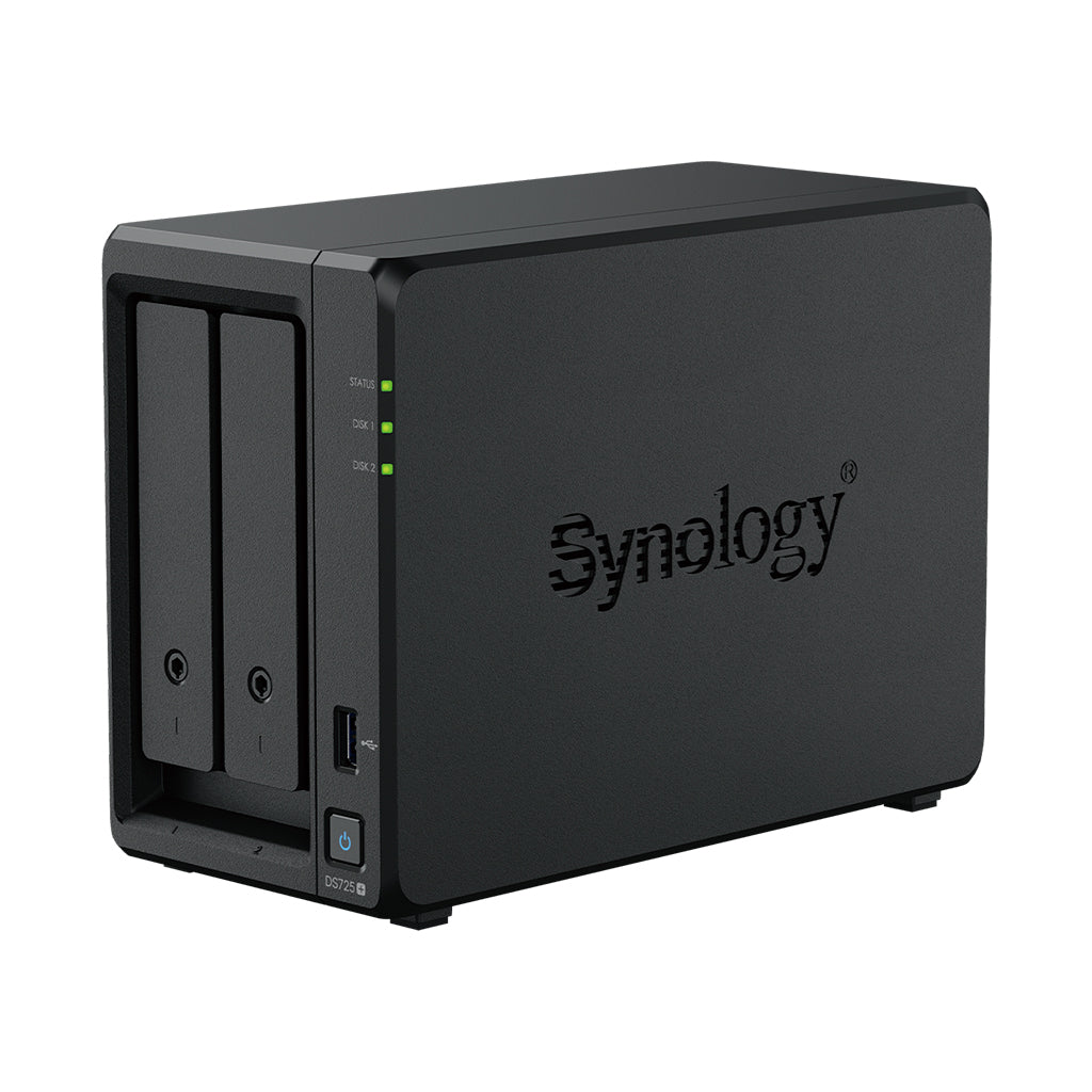Servidor NAS DiskStation DS725+ 4GB RAM 2 bahías 3.5"/2.5" | Synology