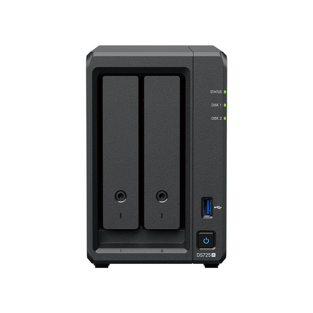 Servidor NAS DiskStation DS725+ 4GB RAM 2 bahías 3.5"/2.5" | Synology