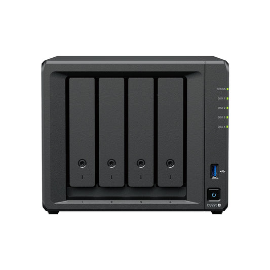 Servidor NAS DiskStation DS925+ 4GB RAM 4 bahías 3.5"/2.5" | Synology