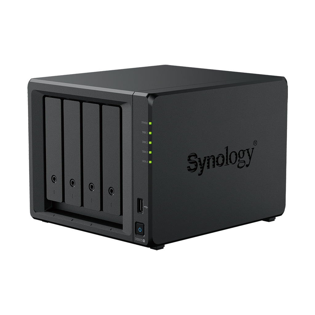 Servidor NAS DiskStation DS925+ 4GB RAM 4 bahías 3.5"/2.5" | Synology