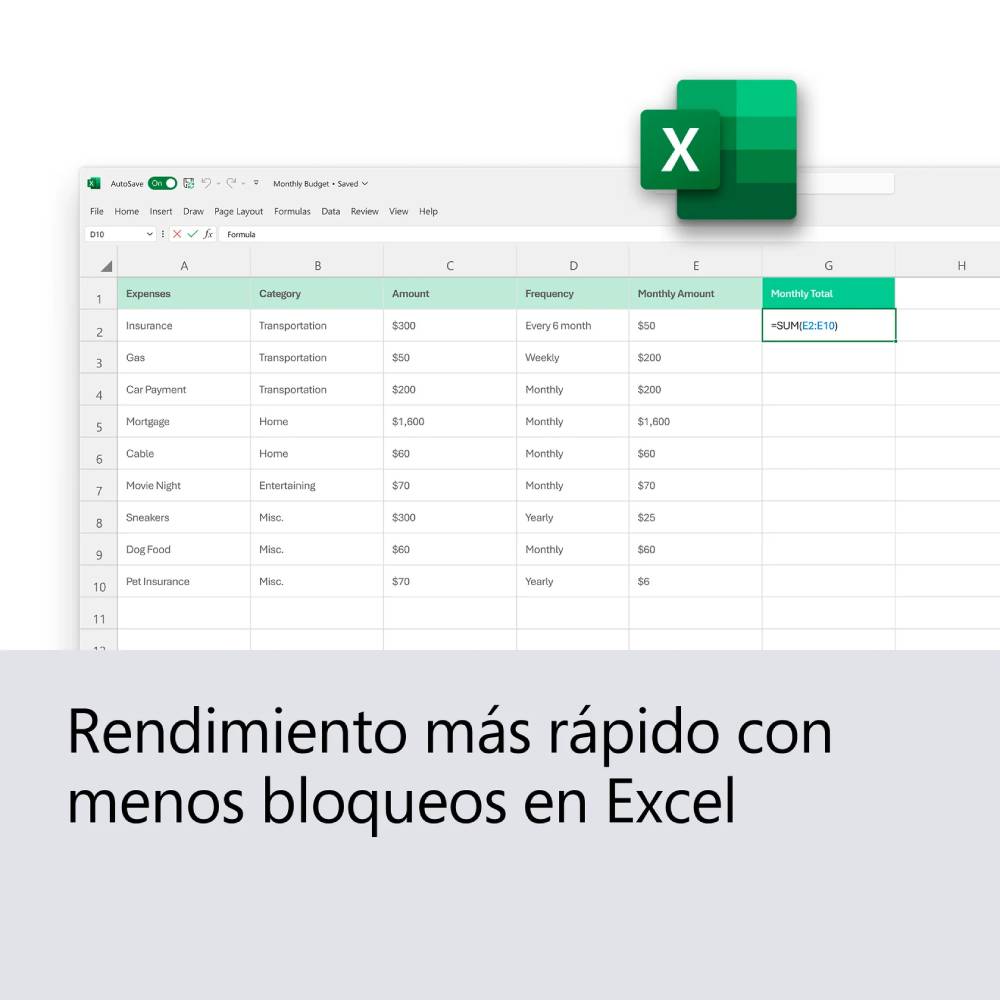 Tarjeta Microsoft Office Hogar 2024