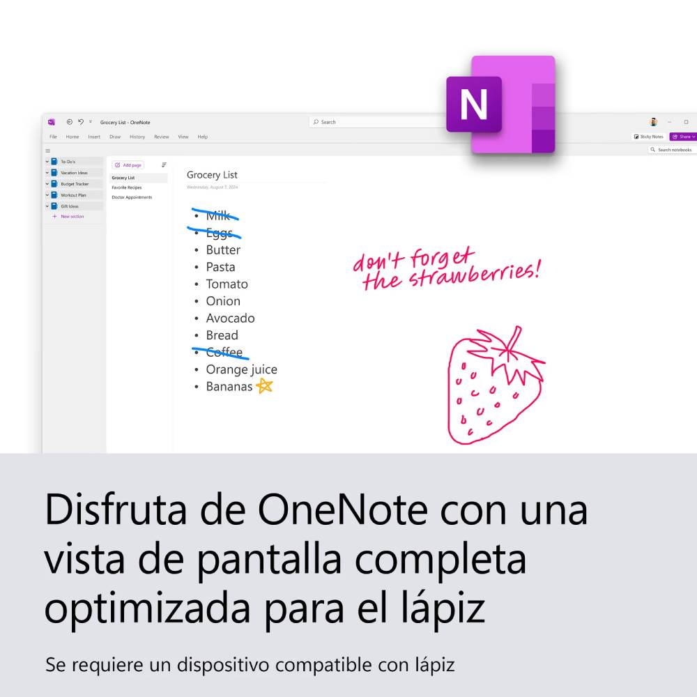 Tarjeta Microsoft Office Hogar 2024