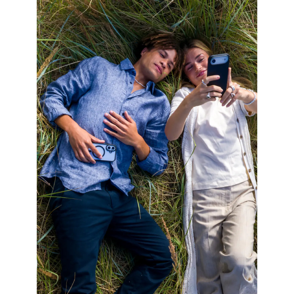 Funda Grenen Negra con MagSafe para iPhone Air | DBRAMANTE