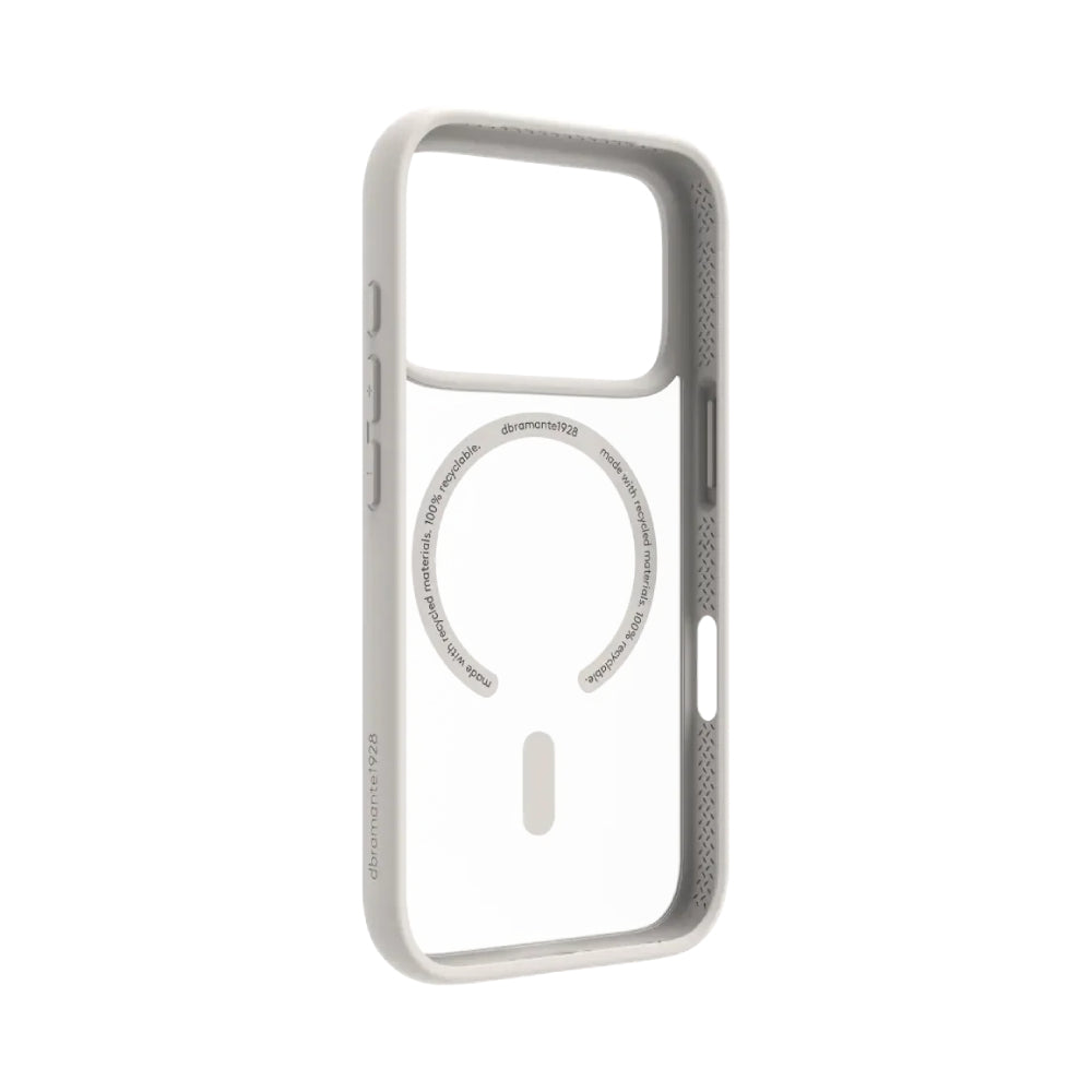 Funda Grenen Blanco con MagSafe para iPhone 17 Pro | DBRAMANTE