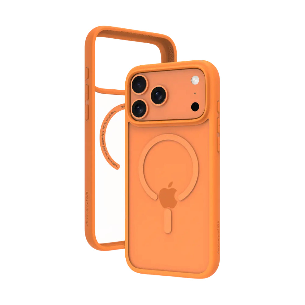 Funda Grenen Naranja con MagSafe para iPhone 17 Pro Max | DBRAMANTE