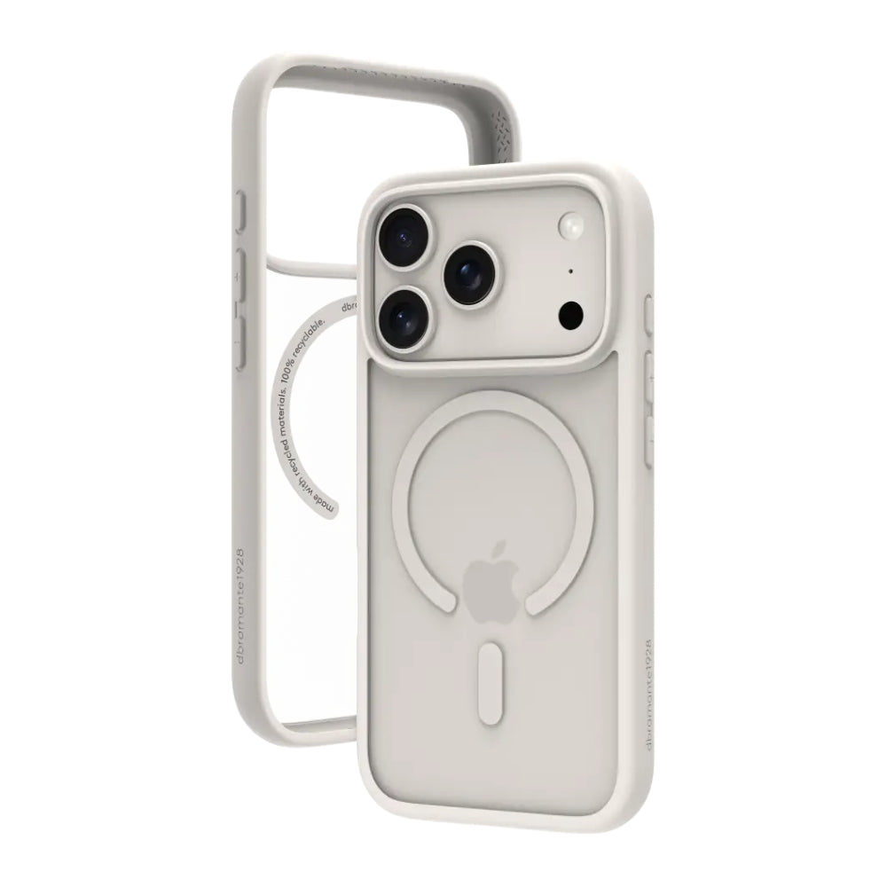 Funda Grenen Blanca con MagSafe para iPhone 17 Pro Max | DBRAMANTE