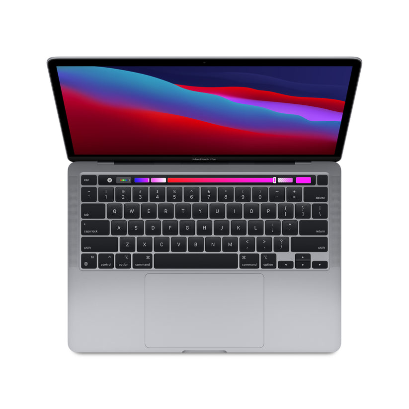 MacBook Pro de 13 pulgadas Chip M1 de Apple con CPU de ocho núcleos y GPU de ocho núcleos, Gris espacial, 8GB, 256 GB - Rossellimac