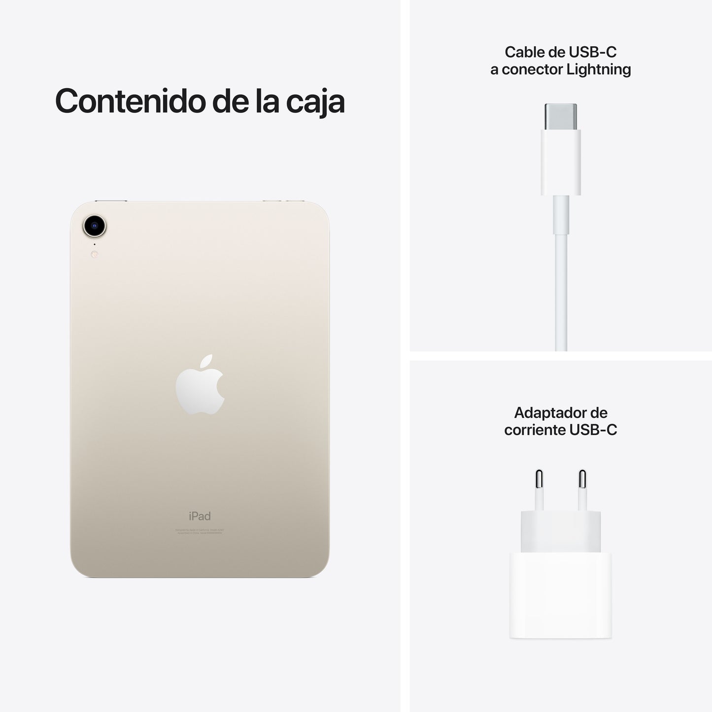 iPad mini Wi-Fi, Blanco estrella, 64 GB - Rossellimac