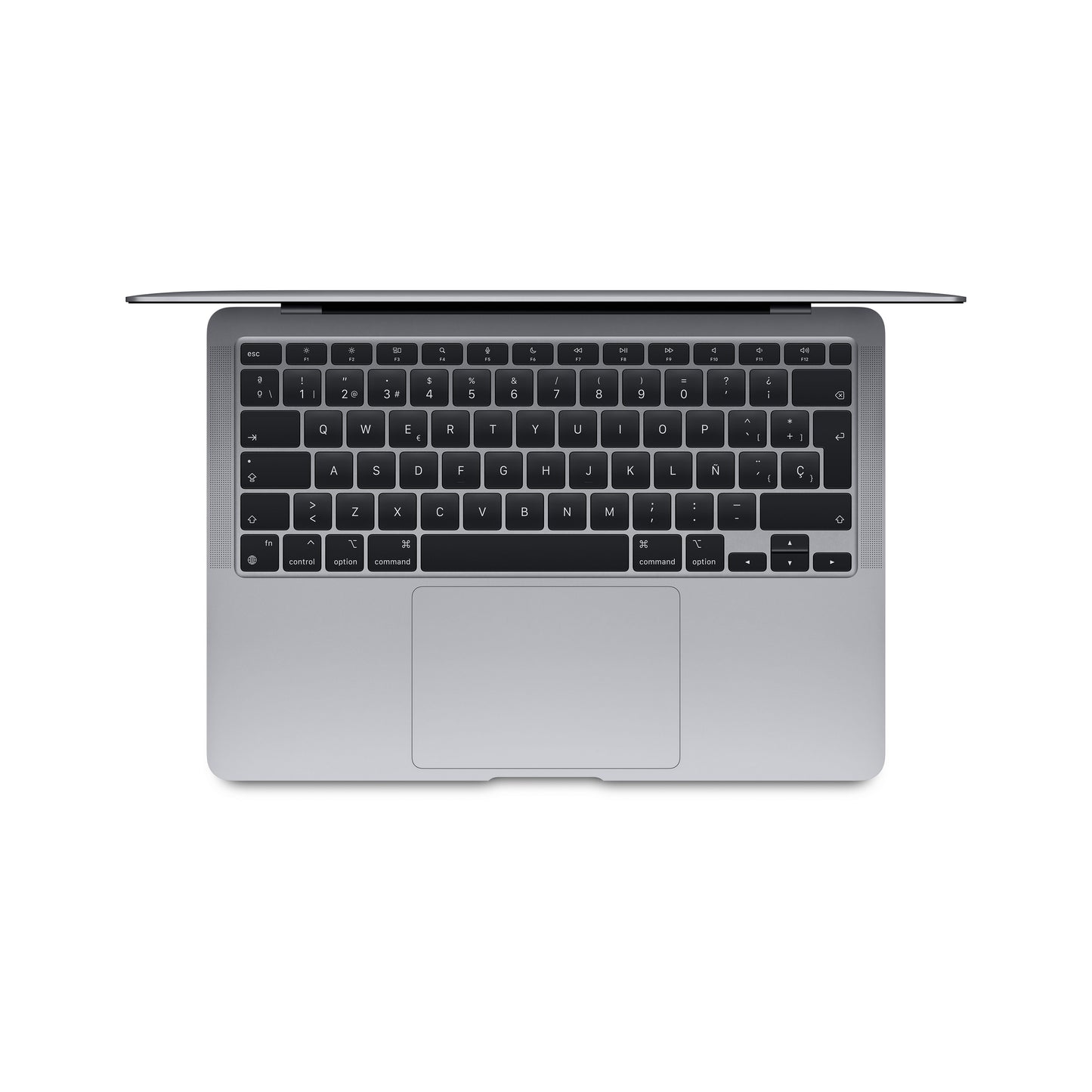 MacBook Air de 13 pulgadas Chip M1 de Apple con CPU de ocho núcleos y GPU de siete núcleos, Gris espacial, 8GB, 256 GB - Rossellimac