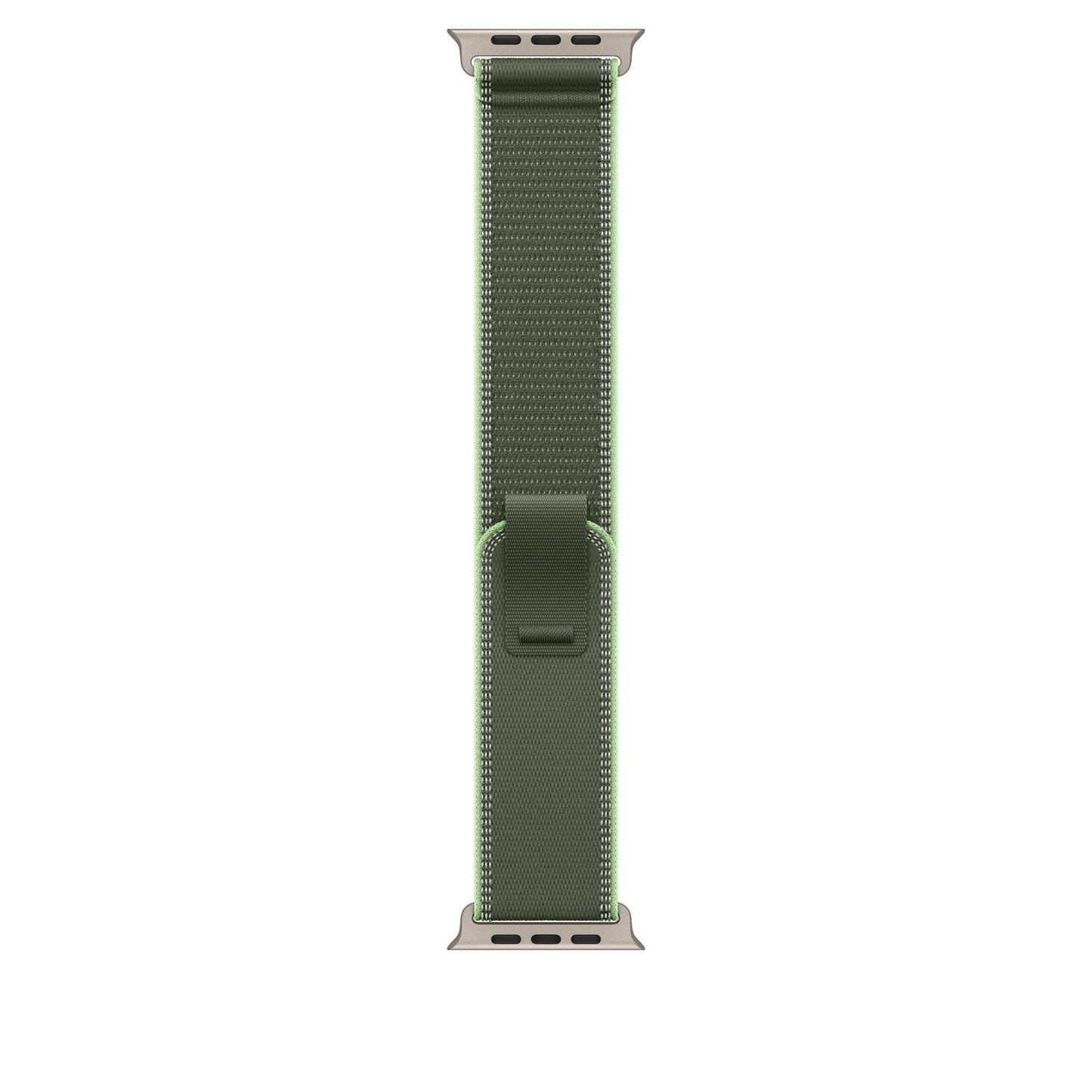 49mm-green-neon-trail-loop--s-m-natural-titanium-finish_MFT44ref