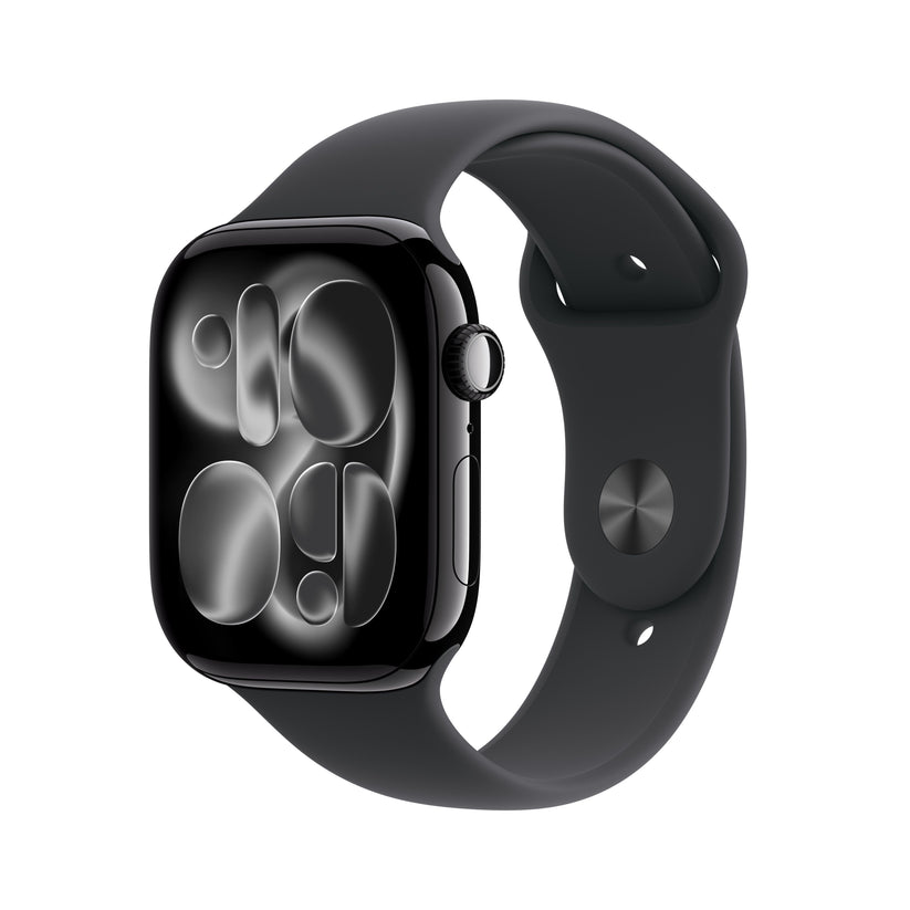 Apple Watch Series 11 (GPS) Caja de aluminio en negro azabache