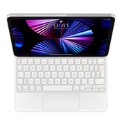 Magic Keyboard para el iPad Pro de 11 pulgadas (3.ª generación) y iPad Air (5.ª generación), en blanco, Español - Rossellimac