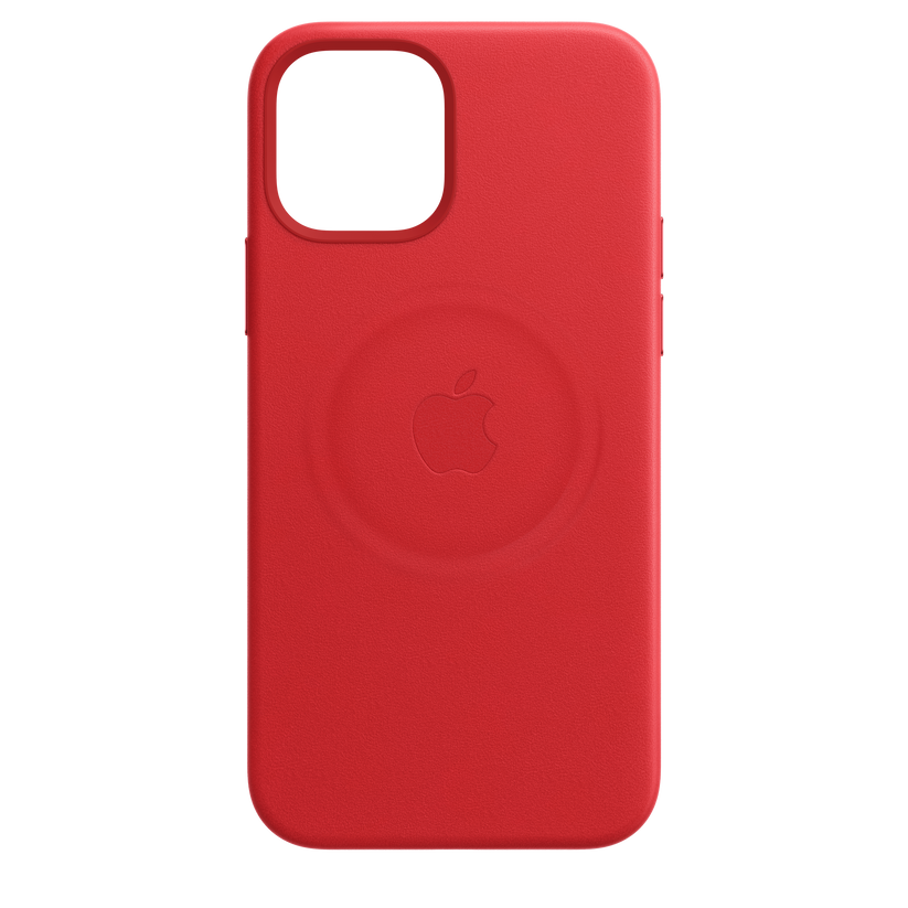 Funda de piel con MagSafe para el iPhone 12 y iPhone 12 Pro, (PRODUCT)RED - Rossellimac