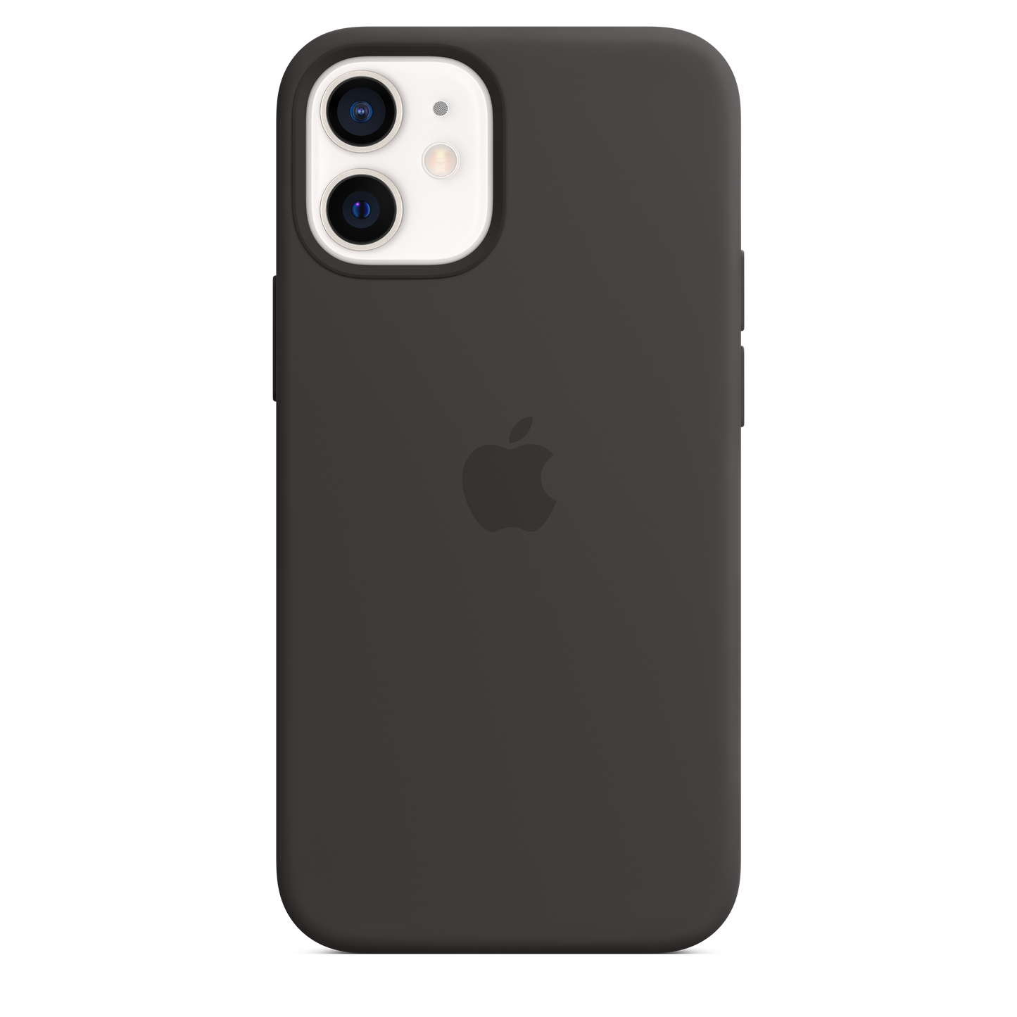 Funda de silicona con MagSafe para el iPhone 12 mini, Negro - Rossellimac