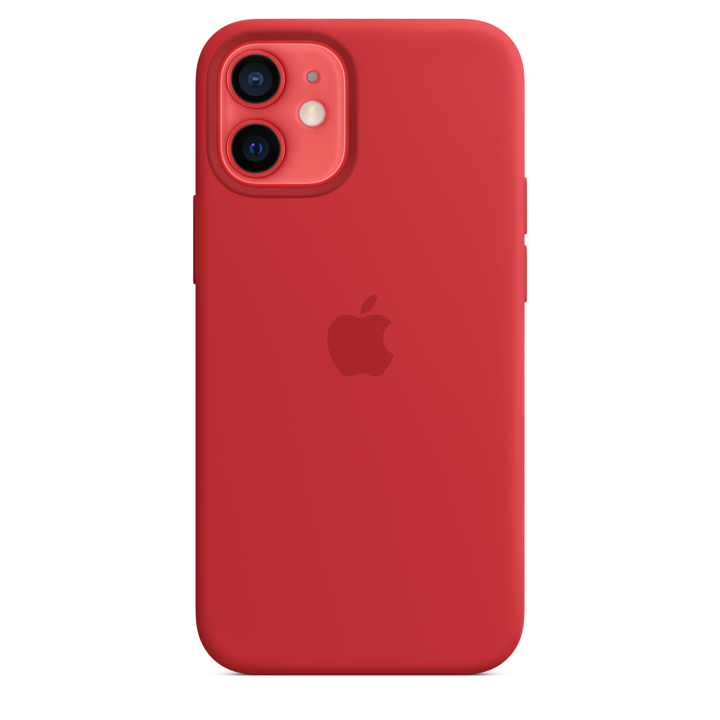 Funda de silicona con MagSafe para el iPhone 12 mini, (PRODUCT)RED