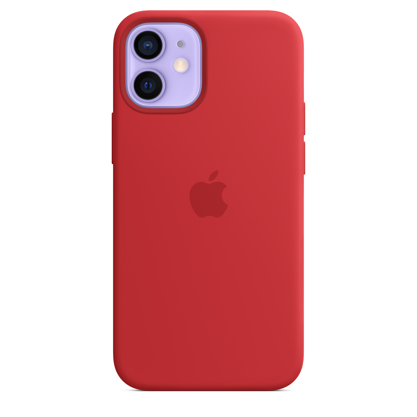 Funda de silicona con MagSafe para el iPhone 12 mini, (PRODUCT)RED